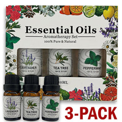 Aromatherapy Essential Oils Gift Set (3 Pack) - Aniron Shop