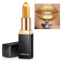 Shiny Metallic Lipstick Pearlescent Color