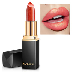 Shiny Metallic Lipstick Pearlescent Color