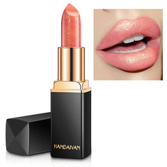 Shiny Metallic Lipstick Pearlescent Color