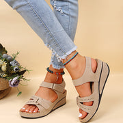 Summer Velcro Platform Shoes - Women's Footwear