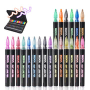 Double Line Color Hand Pen - Aniron Shop