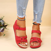 Summer Velcro Platform Shoes - Women's Footwear