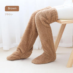 Over Knee High Fuzzy Long Warm Socks