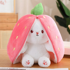 Carrot and Strawberry Turn Into Rabbit Toy For Girls