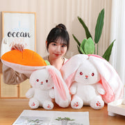 Carrot and Strawberry Turn Into Rabbit Toy For Girls