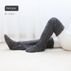 Over Knee High Fuzzy Long Warm Socks