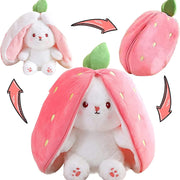 Carrot and Strawberry Turn Into Rabbit Toy For Girls