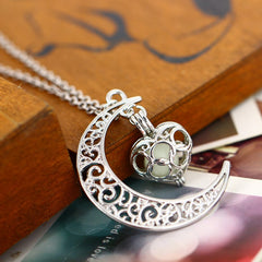 Silver Plated Chain Necklaces with Radiant Charm