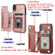 Stylish Business Wallet Case - iPhone Compatible