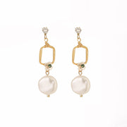 Fashion Women's Pearl Earrings & Pendant Necklace