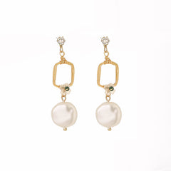 Fashion Women's Pearl Earrings & Pendant Necklace