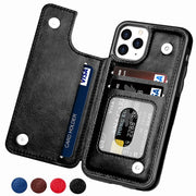 Stylish Business Wallet Case - iPhone Compatible